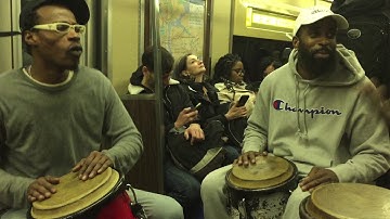 Music in NYC - The Last Drummers on the Subway (April 2018)
