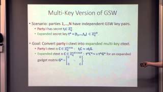Two Round MPC via Multi-Key FHE