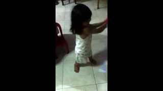 Happy Enjoy Elliana In Her Lighted Dora With Musical Song Gangnam Style