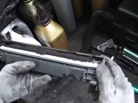 Разбор и заправка картриджа HP 285A / 283A / 436A / 435A / Canon 725 / 728