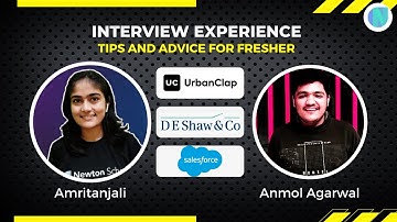Interview Experience of DE Shaw, Salesforce, Urban Clap | tips and advice for fresher | Off-Campus