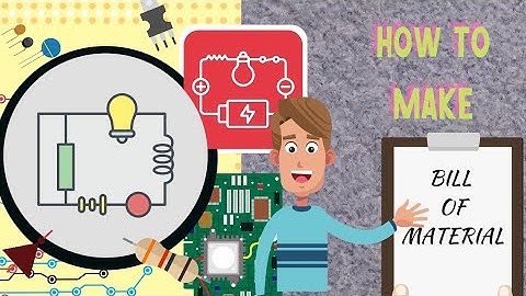 The Ultimate Guide on How to Generate Bill Of Material (BOM) from Schematic Diagrams? !!! || Edu Lib