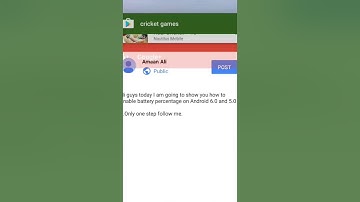 How To Enable Battery percentage On Android No Root