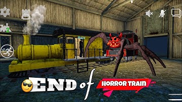 The End Of Horror Train With Friend @RazzTheNoobGaming  | Spider Horror Multiplayer