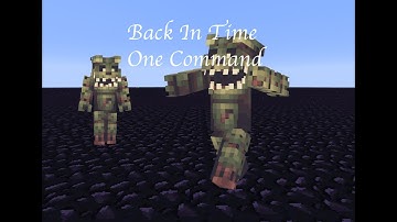 Minecraft 1.10.2/1.11: Back In Time With One Command
