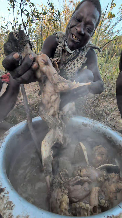 This is incredible delicious Monkey Soup 🍲😋 #africa #villagelife #food