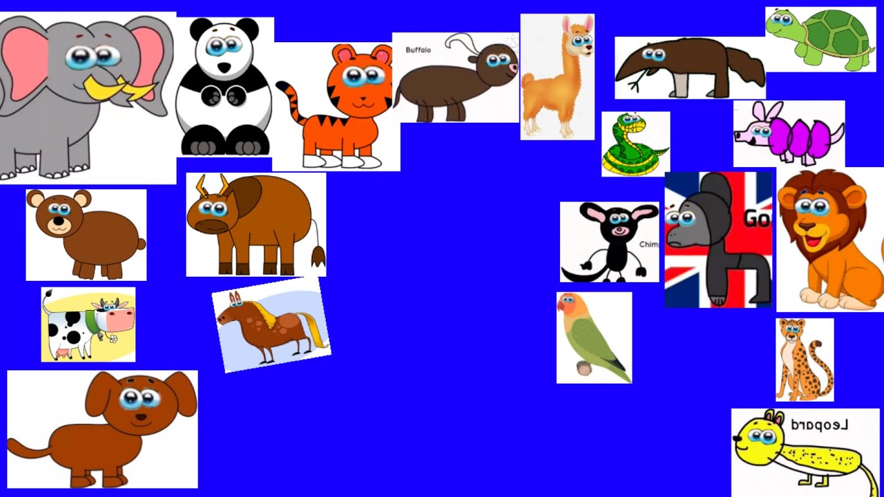 My First 100 Animals AnimalSketch Dream English Kids