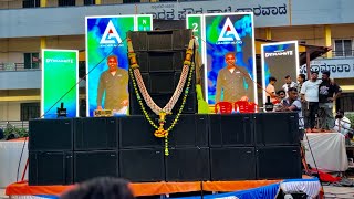 🔊🥵THE GRAND OPENING OF LEADER PRO AUDIO DHARWAD |BRAND NEW DYNAMITE SPEAKERS FIRST TIME IN KARNATAKA
