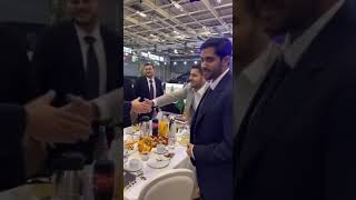 بندر بن خالد الفيصل و عبدالمجيد بن سلطان بن عبدالعزيز في باريس اليوم