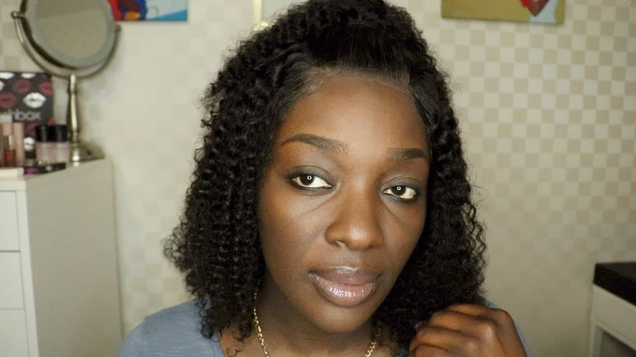 WowAfrican TLW08 curly wig review YouTube