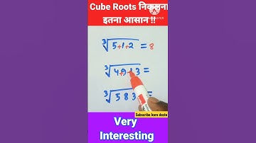Cube Root Magical Trick #shorts #viral #short #trending #shortvideo #math