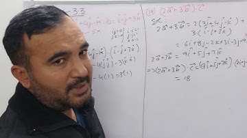 L8:Vectors| Chapter 3|Exercise 3.3| Q# 1,2,3,4| Class 11 Math