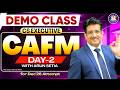 🎯CS Executive - CAFM DAY - 2 🚨| CA ARUN SETIA SIR | Demo Class Dec. 2026