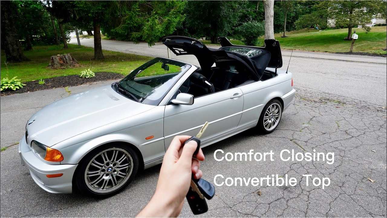 BMW e46 open/close convertible top with KEY FOB 