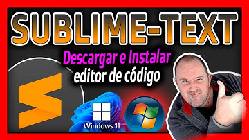 Descargar e Instalar Sublime TEXT 4 ⭐ Editor de código Gratis ⭐ 2025