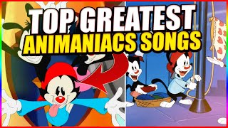 The Top 10 Best Animaniacs Songs EVER! No 4 is FIRE!!!