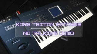 Korg Triton Extreme - No talking demo