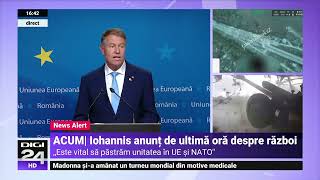 Iohannis, la reuniunea Consiliului European: Ucraina și Georgia vor deveni aliați NATO necondiționat