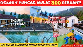 Mulai 300 Ribuan, Sarapan Gratisss‼️ALFA JIVANA RESORT PUNCAK..View Gunung, Kolam Air Hangat😍