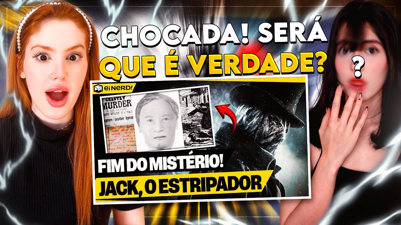 REACT | FIM DO MISTÉRIO! DESCOBRIRAM QUEM FOI JACK, O ESTRIPADOR! - Ei Nerd | CR Reacts