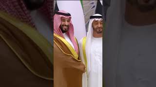 Sheikh Mohammed Bin Zayed Al Nahyan Receive Saudi Arabia Crown Prince Mohammed Bin Salman Throwback