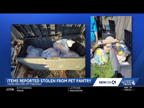 Pittsburgh pet pantry expresses frustration after multiple items stolen