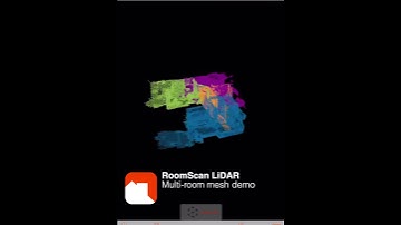 RoomScan LiDAR Multi-Room Mesh Demo