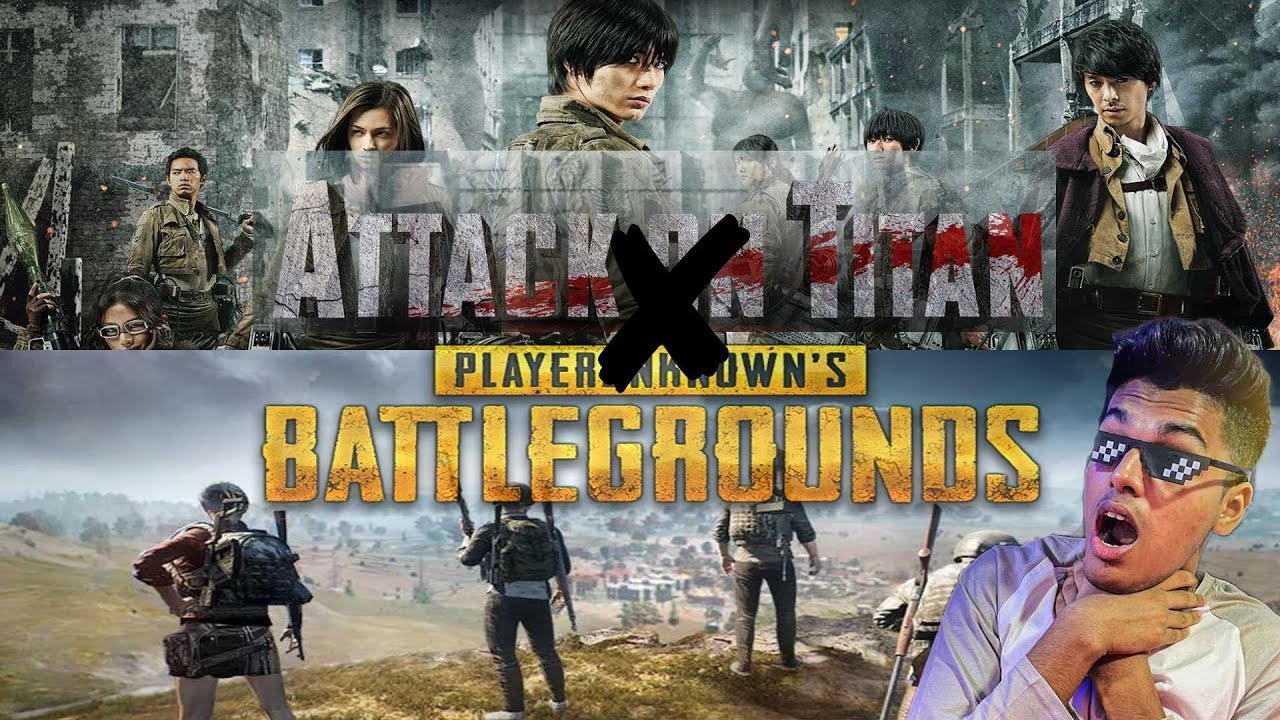 PUBG MOBILE x Attack on Titan collaboration is now live! , JONATHAN Reaction 😱😱 🔥🔥