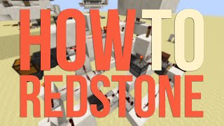 Minecraft: How to Create Redstone Invention - Basic Redstone Circuits
