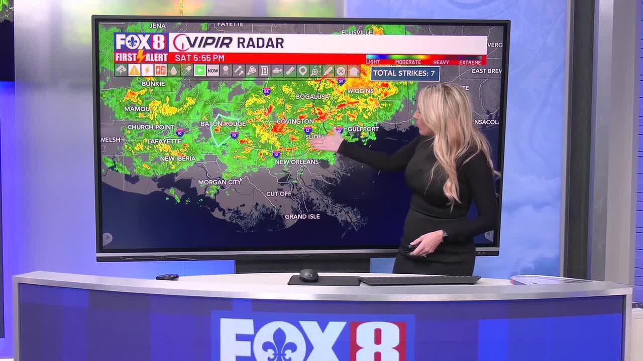 Storms and flood risk tonight; Severe weather Sunday ahead of hard freeze