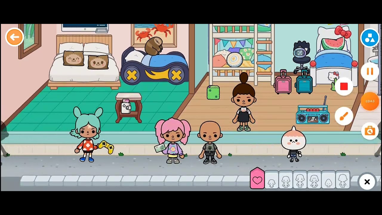 ТЕПЕРЬ ПРИБОРКА ЗА ПОДАРКИ!😄Катя и макс в тока бока весëлая семейка#барбихаус#весëлаясемейка