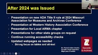 Accessibility in Government Archives: ADA Title II and What It Means for You