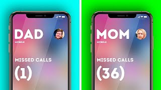 MOM VS. DAD || Funny Relatable Facts About Parents And Relatives by 5-Minute Crafts LIKE