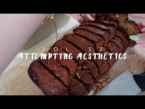 Vlog Vol. 52|| Back to Baking (Fudge Brownies + Banana Walnut Pound Cake)