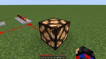 Minecraft: HOW TO MAKE A REDSTONE LAMP FLICKER (Minecraft Tutorial)