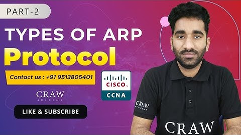 42. Type of ARP | ARP | Reverse ARP | Gratuitous | Proxy ARP | Use of ARP | CCNA 200-301 | Part- 2