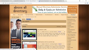 HOW TO BACKLINK ON abovealldirectory.com BY SAVESFUN.COM
