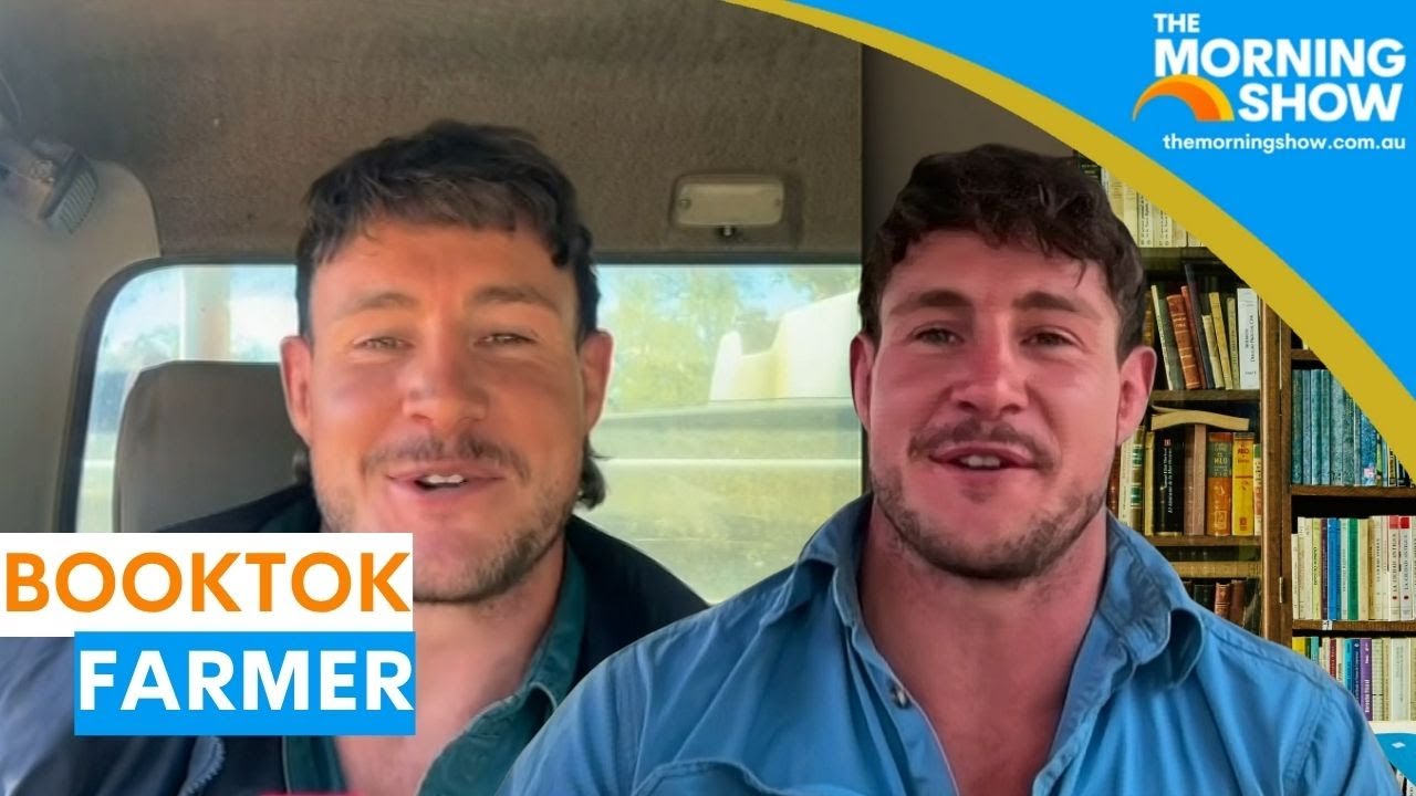 Meet the BookTok farmer who just landed a book deal | Sunrise - YouTube