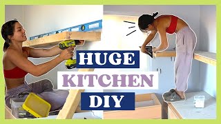 BUILDING A KITCHEN FROM SCRATCH (Part 1)