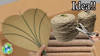Idea with garbage that surprised every one, I sell them at a great price 💰/ home decoration ideas ♻️