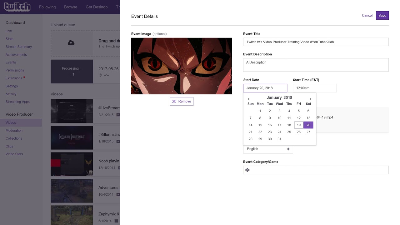 How to use Twitch.tv 's new Video Producer - 