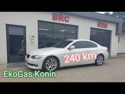 BMW 328i E92 240km ! na gaz w EkoGas Konin