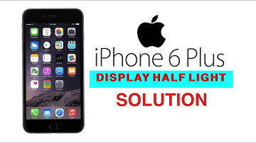 Iphone 6 Plus Display Half Light Solution