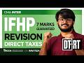 |CMA INTER IFHP REVISION| DT WITH RT |BY CA RAVI TEJA|