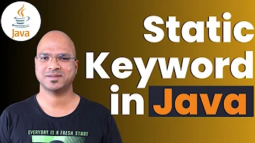#4.6 Java Tutorial | Static Keyword