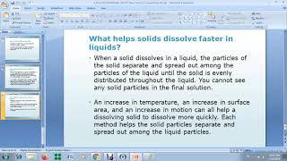 international ,Chemistry, Grade 8, #19,solubility 2 Maysa Hamed screenshot 2