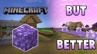 I Made Minecraft Perfect With This One change