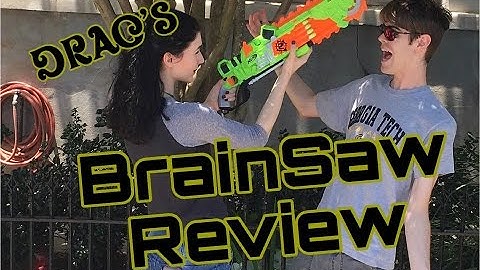 Honest Review: Nerf Zombie Strike BrainSaw (Full Unboxing and Firing Demo)