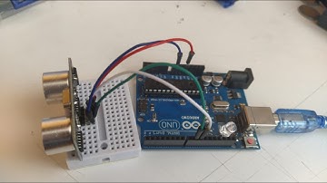 Monitoreo de distancia con sensor ultrasónico HC-SR04  y VISUAL BASIC