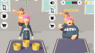 Fat Fight All levels mobile game ios,Android trailer update gameplay walktrthough screenshot 1